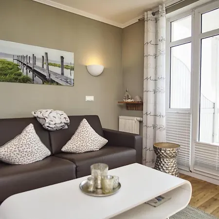 Meeresblick Residenzen Ferienwohnung 25 Mit Sauna- Und Schwimmbadnutzung Im Ahoi Sellin