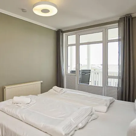 Meeresblick Residenzen Ferienwohnung 25 Mit Sauna- Und Schwimmbadnutzung Im Ahoi Sellin * Goehren (Ruegen)